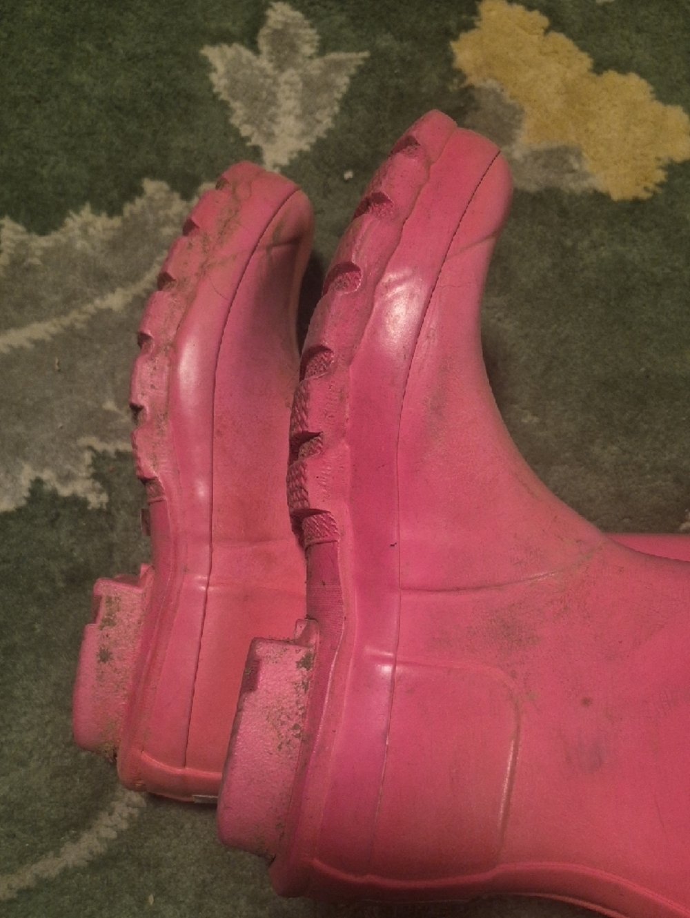 Hunter Pink Tall Women's Rain Boots - Picture 6 of 8